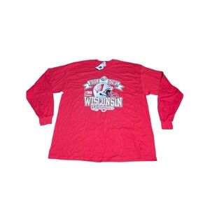 2012 Rose Bowl Wisconsin Badgers Long Sleeve Shirt Men's 2XL Big 10 Champions